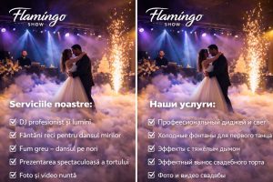 световое шоу на свадьбу